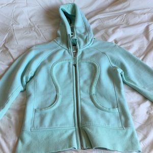 Teel blue Lululemon sweater. Worn a couple times